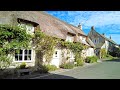 Corfe Castle Village Walk, English Countryside 4K