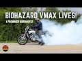 The Biohazard Vmax LIVES!  First Start + Burnouts!