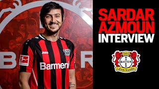 "Sehr glücklich, bei Bayer 04 Leverkusen zu sein" | SARDAR AZMOUN IM INTERVIEW