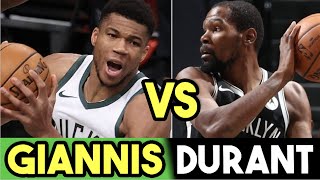 Giannis vs Durant Bucks vs Nets Who Is Better?