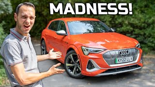 Audi e-tron S review (2024): Triple Motor Electric SUV! | TotallyEV