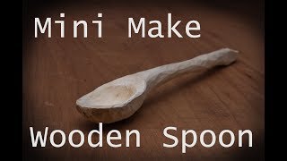 Mini Make     Wooden spoon