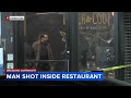 man shot during argument inside bathroom at center city philadelphia restaurant