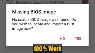 Cara mengatasi Missing BIOS Image - AetherSX2