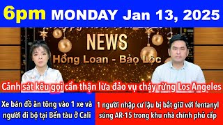 🇺🇸Jan13, 2025 Xe bán đồ ăn tông vào 1 xe và người đi bộ tại Bến tàu ở Cali, 6 người bị thương