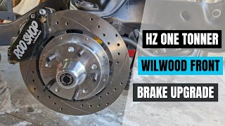 Wilwood Front Brake Upgrade - Holden HZ One Tonner Build Part 4