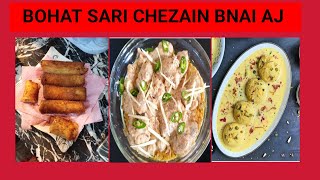 BOHAT SARI MAZY KI CHEZAIN BNAI AJ ||white KARAHI ||SB VLOGGING TIME