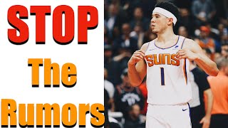 Devin Booker Is NOT Leaving The Phoenix Suns Stop The Rumors - Suns Geek #Suns