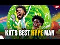 Anthony Edwards Is KAT's BEST Hype Man 😂 | Highlights #Shorts