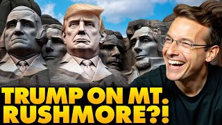 Trump Adviser Demands Trump Added to MOUNT RUSHMORE, Tells Congress Pass A Law | ‘Honor Him!”