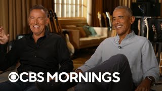 Barack Obama and Bruce Springsteen on their unlikely friendship, conversations that led to podcast