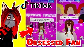 This OBSESSED FAN Took It TOO FAR *TIKTOKS* (Roblox)