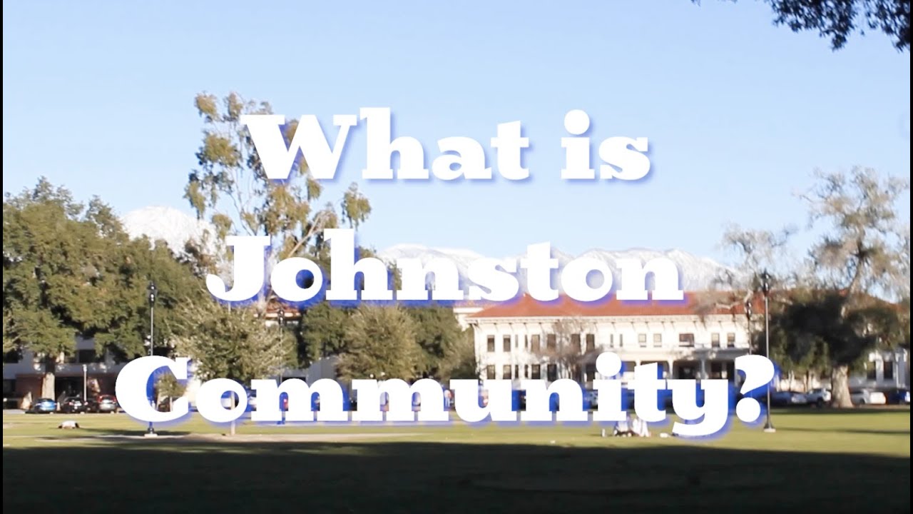 What Is Johnston Community? - YouTube