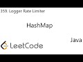 LeetCode 359 | Logger Rate Limiter | HashMap | Java