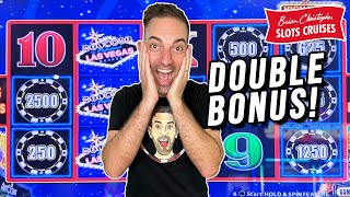 Delicious DOUBLE BONUS ⫸ Back2Back WINS 🚢 BCSlots Cruise