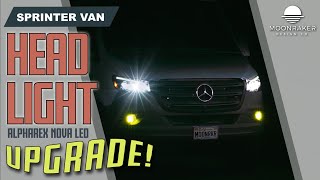 From Dim to Dazzling! Upgrading the Sprinter Headlights to AlphaRex Nova LEDs!