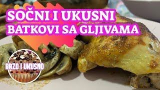 Jako ukusni i sočni Batkovi sa Gljivama - Brzo i Ukusno Video Receti