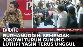 Hasil Hitung Cepat Survei Indikator, Pasangan Luthfi-Yasin Unggul Sementara | Kabar Pilkada tvOne