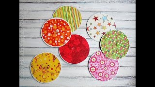 Upcycled Craft: CD Coasters