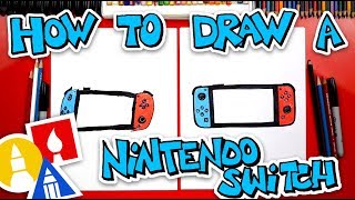 How To Draw A Nintendo Switch + Challenge Time