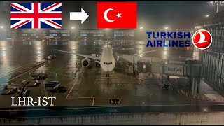 Turkish Airlines TK1986 London Heathrow to Istanbul New