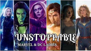 Unstoppable - Marvel And DC Ladies | Marvel & DC Ladies | MF Movies Clips |