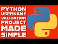 The Easiest Way to Validate Usernames in Python (Regex + List Storage) 2026