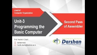 3.04 Second Pass of Assembler