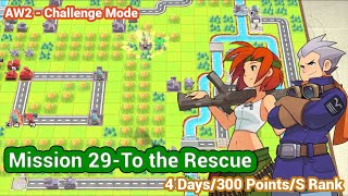 AW2 - Mission 29 - To the Rescue - Challenge Campaign | Advance War 1+2 Re-boot Camp