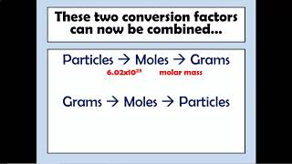Video: Two Step Conversions with Particles and Mass