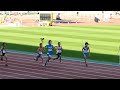 ジュニアオリンピック陸上 Ｃ男子100m予選5組 2012 10 26