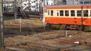 JR九州　キハ140（140 2061）+キハ40（40 8038）　鹿児島車両センターで洗車　センター前 撮影日2025 1 13