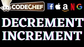 Decrement OR Increment | CodeChef Beginners Problems | Python