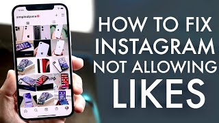 How To FIX Instagram Not Allowing You To Like Posts! (2021)