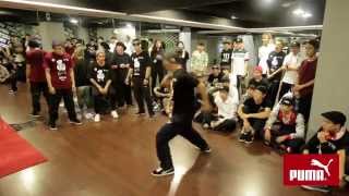 20141115 IP dance skool x Lock City - Taipei city Judge Solo - Locking Gun (IP Lockers)