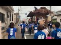 令和元年７月１4日富浦地区祭礼 原 愛宕神社花車 屋台