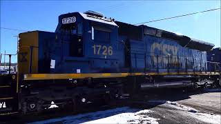 New Locomotive: CSXT 1726 ET23/ SD23T4 Makes its operational debut