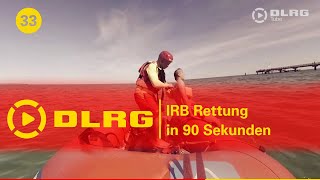 DLRG | IRB Rettung in 90 Sekunden