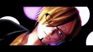 【One Piece MMD】 「Get Lucky」 【Law, Sanji & Zoro 】