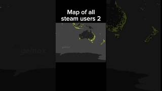 Map of all steam users