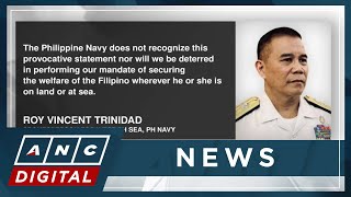 PH Navy undeterred by China's threats in West PH Sea | ANC
