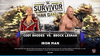 Iron Man Showdown! Cody Rhodes Battles Brock Lesnar | WWE Survivor Series Arena | #SurvivorSeries