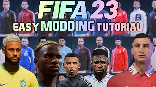 HOW TO INSTALL MODS ON FIFA23 - QUICK & EASY TUTORIAL! (Gameplay / Facepacks / Kits etc)