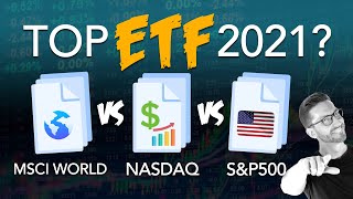 Dieser ETF schlägt den MSCI World 💰🚀🔥 MSCI World vs NASDAQ vs SP500 – Bester ETF 2021 Vergleich