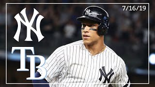 Tampa Bay Rays @ New York Yankees | Game Highlights | 7/16/19