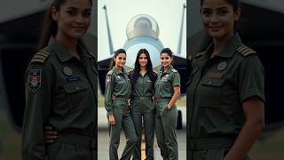 Meet the Beautiful Female Fighter Jet Pilot #pilot #womenpilots #femalepilot #airforce #ai #shorts