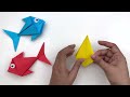 how to make easy origami paper fish for kids nursery craft ideas paper craft easy kids crafts