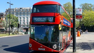 London Bus Route 137 - Marble Arch to Streatham Hill - Subtitles