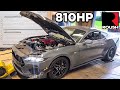 NEW ROUSH 2024 MUSTANG SUPERCHARGER MAKES INSANE POWER ON THE DYNO!!