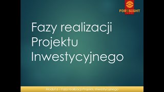 6.Fazy realizacji Projektu Inwestycyjnego - darmowa próbka